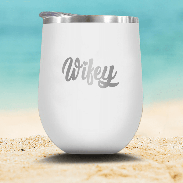 Wifey - Stemless Wine Glass