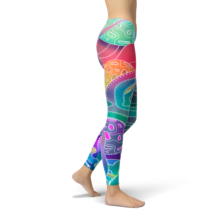 Pastel Space Leggings