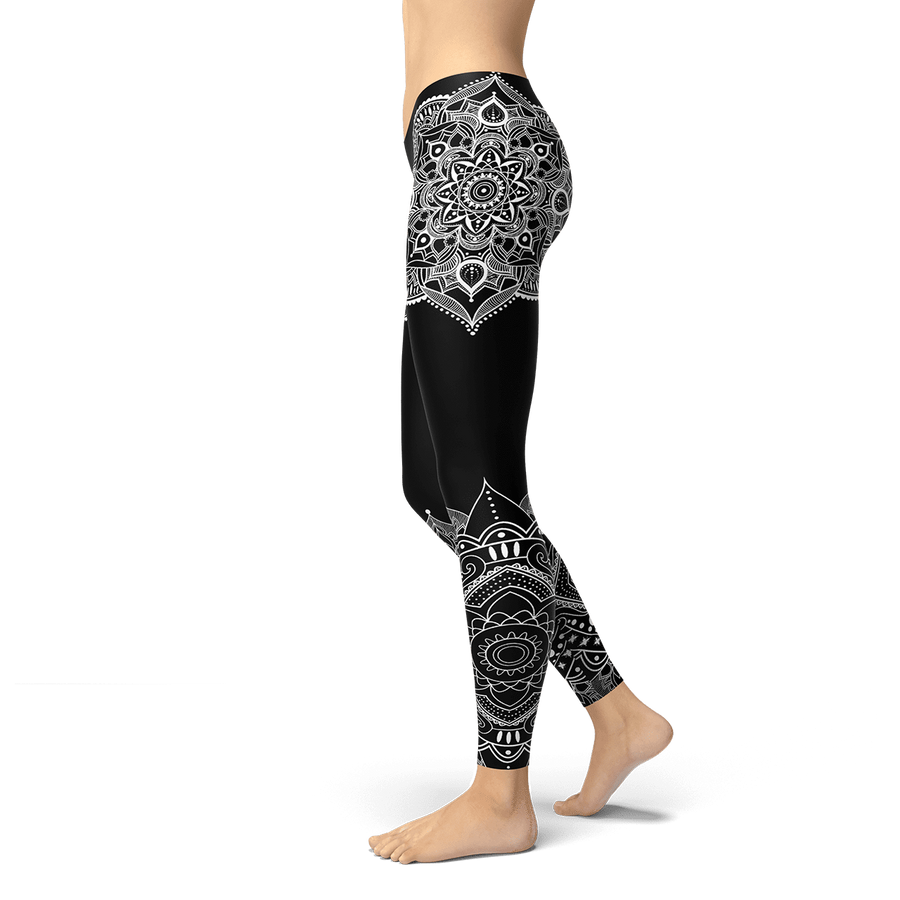 White Lotus Leggings