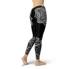 White Lotus Leggings