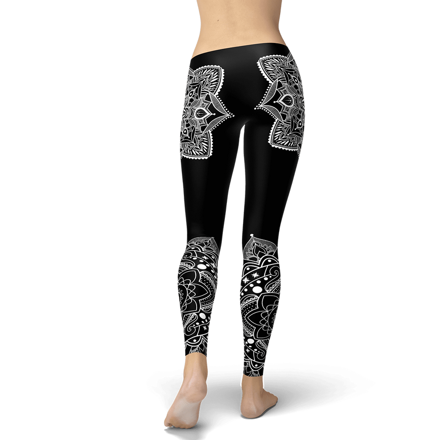 White Lotus Leggings